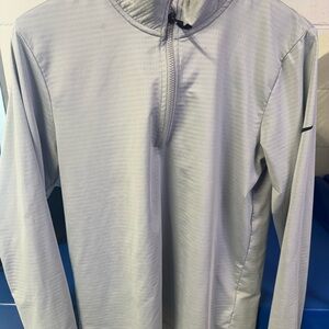 Nike Gray Dri-FIT Pullover